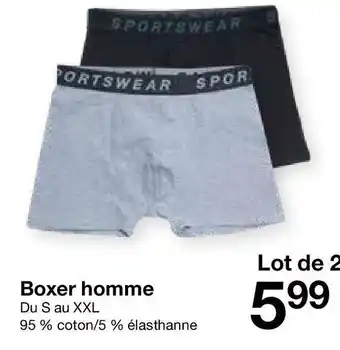 Zeeman Boxer homme offre