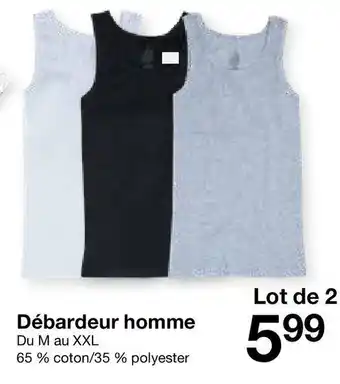 Zeeman Débardeur homme offre