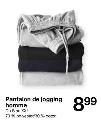 Zeeman Pantalon de jogging homme offre