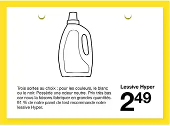 Zeeman Lessive Hyper offre