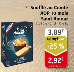 Colruyt SAINT AMOUR Soufflé au comté aop 10 mois offre