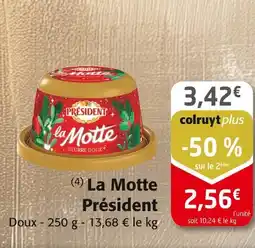 Colruyt PRÉSIDENT La Motte offre