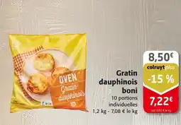 Colruyt boni Gratin dauphinois offre