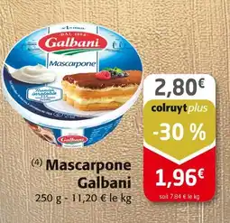 Colruyt GALBANI Mascarpone offre