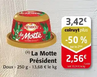 Colruyt Président La Motte offre