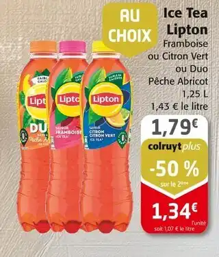 Colruyt LIPTON Ice Tea offre