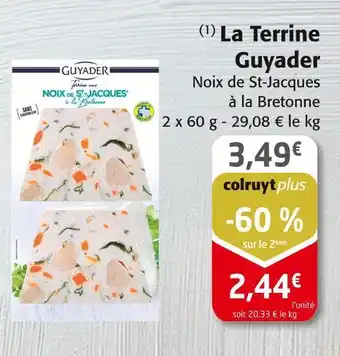 Colruyt Guyader La Terrine offre