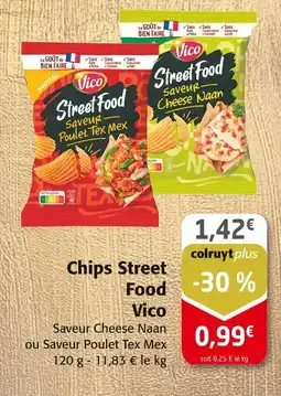 Colruyt VICO Chips Street Food offre