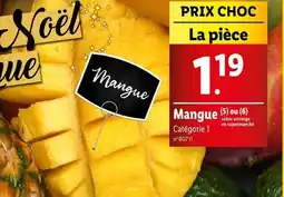 Lidl Mangue offre