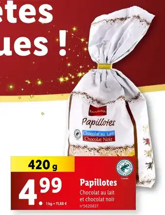 Lidl Favorina Papillotes offre