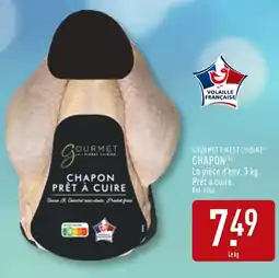 ALDI GOURMET FINEST CUISINE Chapon Prêt à Cuire offre