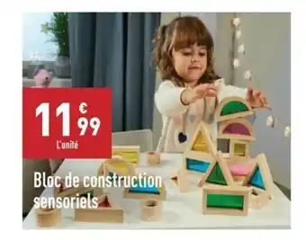 ALDI Bloc De Construction Sensoriels offre