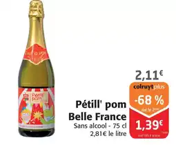 Colruyt Belle france - pétill' pom offre