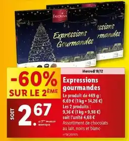 Lidl Favorina - expressions gourmandes offre