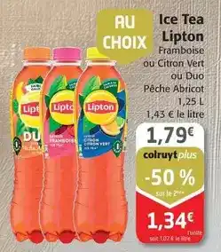 Colruyt Lipton - ice tea offre