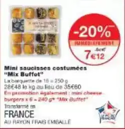 Bihr Argent offre