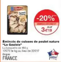 Bihr Clair offre