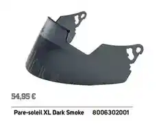 Bihr Pare-soleil xl dark smoke offre