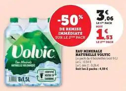 Colruyt Mont blanc - eau minérale naturelle offre