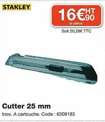 Cutter 25 Mm Stanley