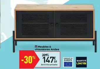 Conforama Meubles a chaussures Andee offre