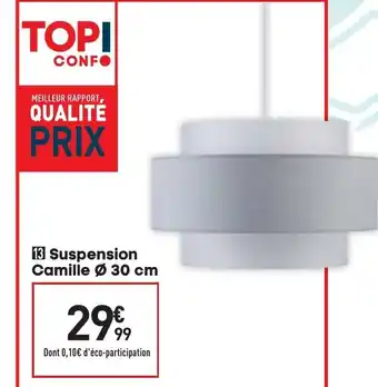 Conforama Suspension Camille offre