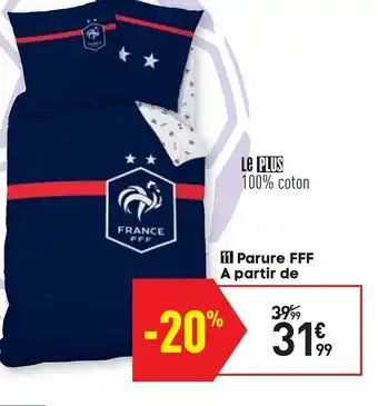 Conforama Parure fff a partir de offre