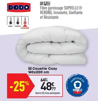 Conforama Couette Cosy offre