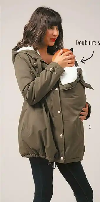 Orchestra Parka de grossesse évolutive avec protection pour bébé offre