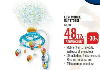 Lumi mobile nuit étoilée