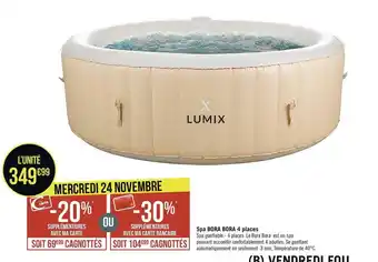 Lumix spa bora bora 4 places