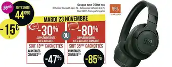 Jbl casque tune 700bt noir