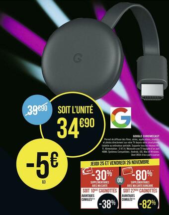 Google chromecast
