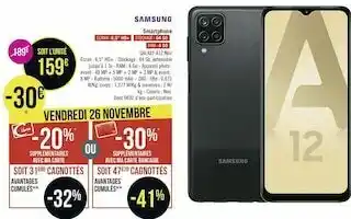 Géant Casino Samsung smartphone offre