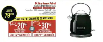 Kitchenaid bouilloire 5kek1222eob noire