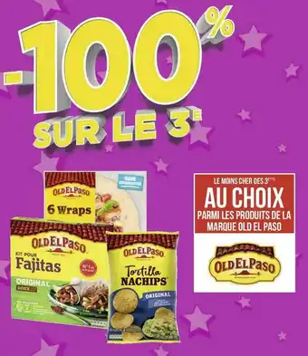 Géant Casino Old el paso bon plan sur les produits de la marque old el paso offre