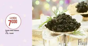 Géant Casino Caviar baeri kaliova offre
