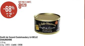 Géant Casino La belle chaurienne confit de canard castelnaudary offre