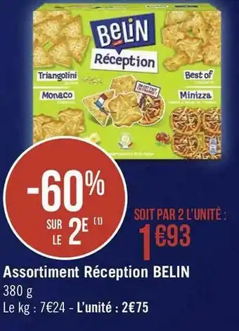 Belin assortiment réception