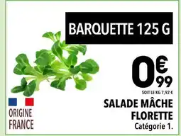 Supeco Florette Salade Mâche offre