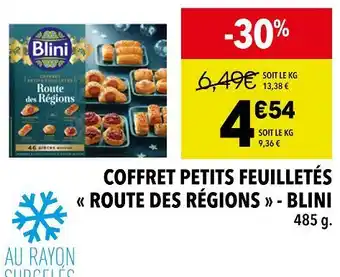 Supeco Blini Coffret Petits Feuilletés Route des Régions offre