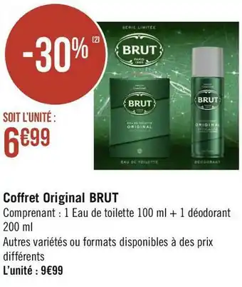 Géant Casino Brut coffret original offre
