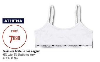 Athena brassière bretelle dos nageur