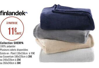 Géant Casino Finlandek collection sherpa offre
