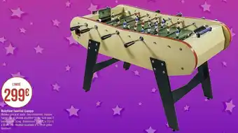 Géant Casino Babyfoot familial campo offre