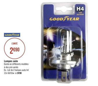 Géant Casino Good year lampes auto offre