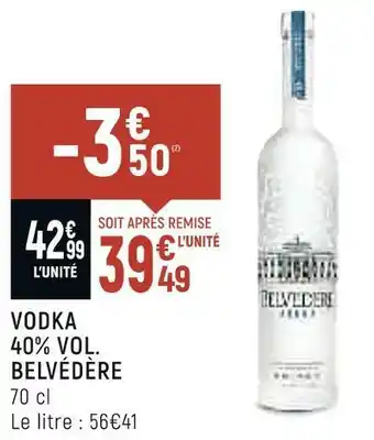 Belvédère vodka 40% vol.