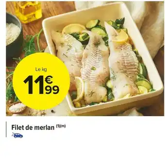Carrefour Market Filet de merlan offre