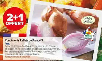 Carrefour Market Reflets de france bon plan sur les condiments de la marque reflets de france offre