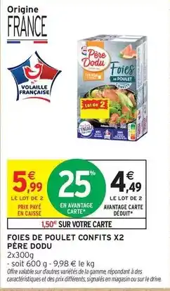 E.Leclerc Canard - escalopes de foie gras de offre